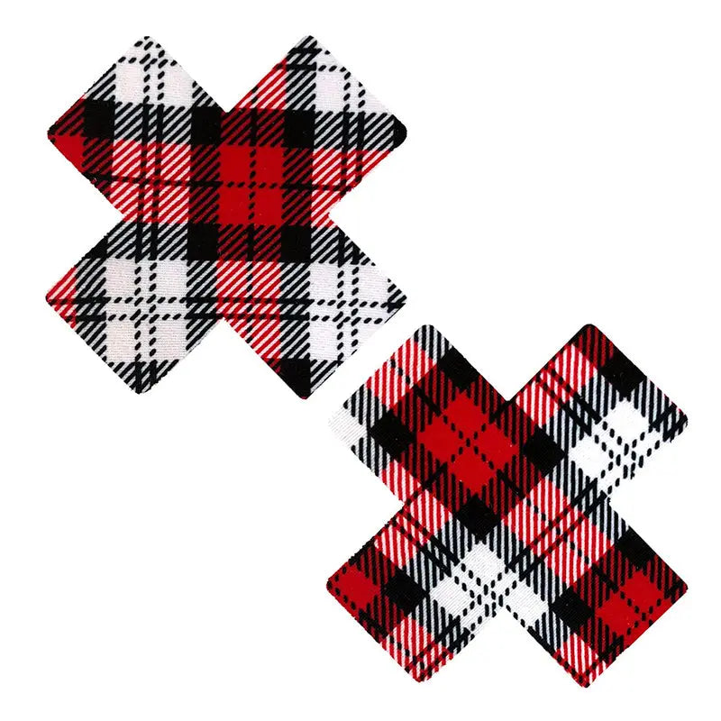 Neva Nude Pasty X Factor School Girl Plaid  Lingerie - Pasties and Tassels