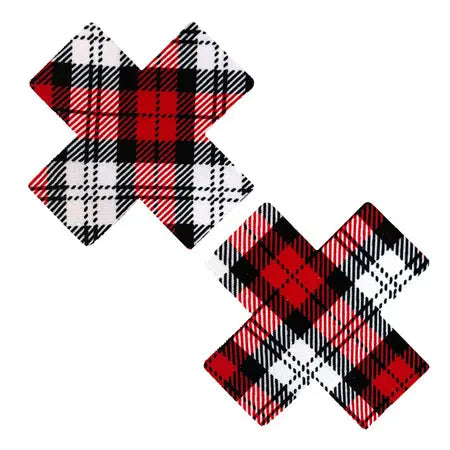 Neva Nude Pasty X Factor School Girl Plaid  Lingerie - Pasties and Tassels