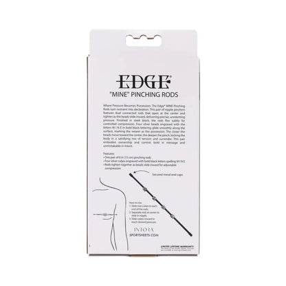 New Nipple Torture Tool - MINE Nipple Pinching Rods  Nipple Clamps