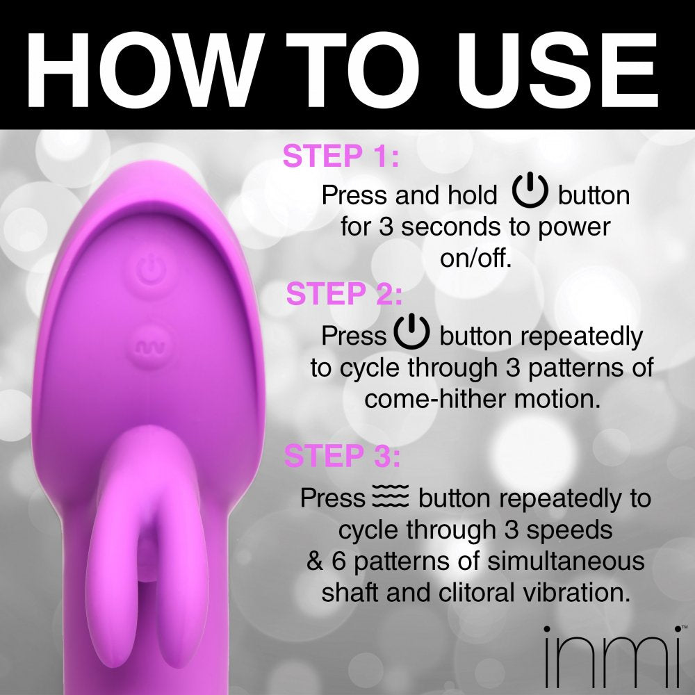 New Technology Vibrator 12X Come-Hither Rocker Silicone Rabbit Vibrator  Rabbit Vibrators