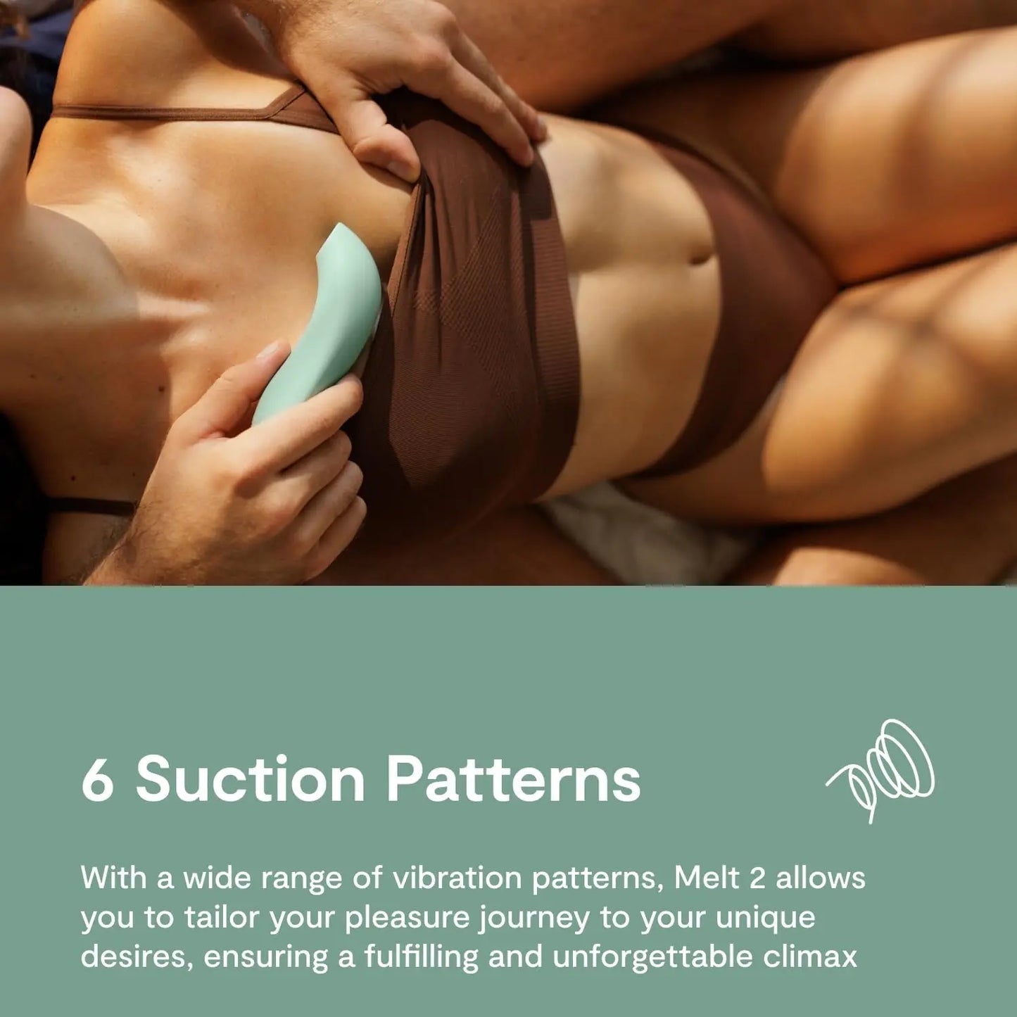 New! We-Vibe Melt 2 Clit Suction Sex Toy - Sage  Suction Vibrators