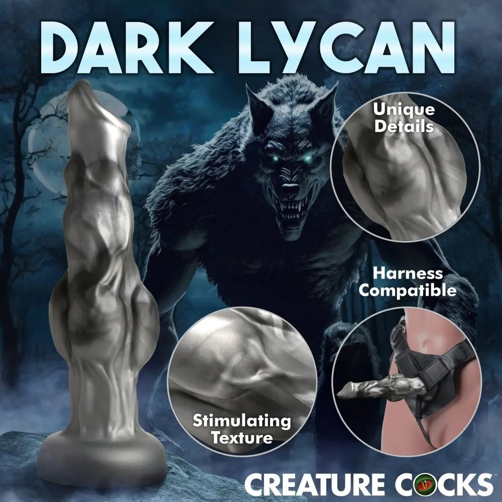 Night Prowler Silicone Dildo - Medium  Fantasy Dildos