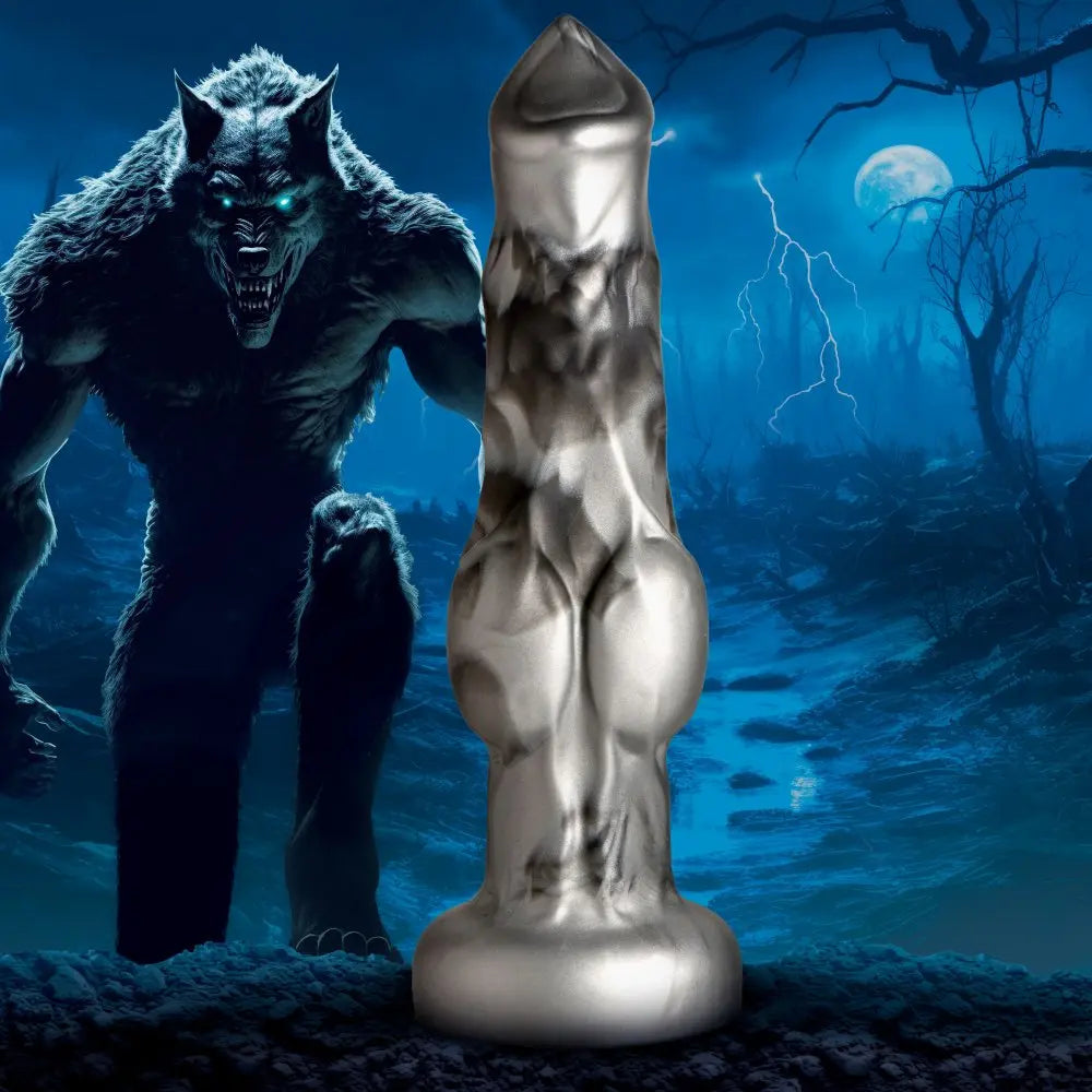 Night Prowler Silicone Dildo - Medium  Fantasy Dildos