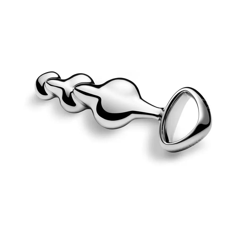 Njoy Disco Stainless Steel Anal Dildo with Bumps Metal Anal Sex Toy  Metal Dildo