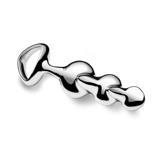 Njoy Disco Stainless Steel Anal Dildo with Bumps Metal Anal Sex Toy  Metal Toys