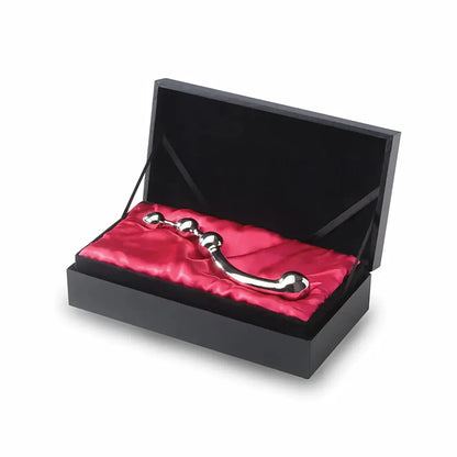 Njoy Fun Wand Curved Metal Anal Dildo Bumpy Textured Prostate Wand  Metal Dildo