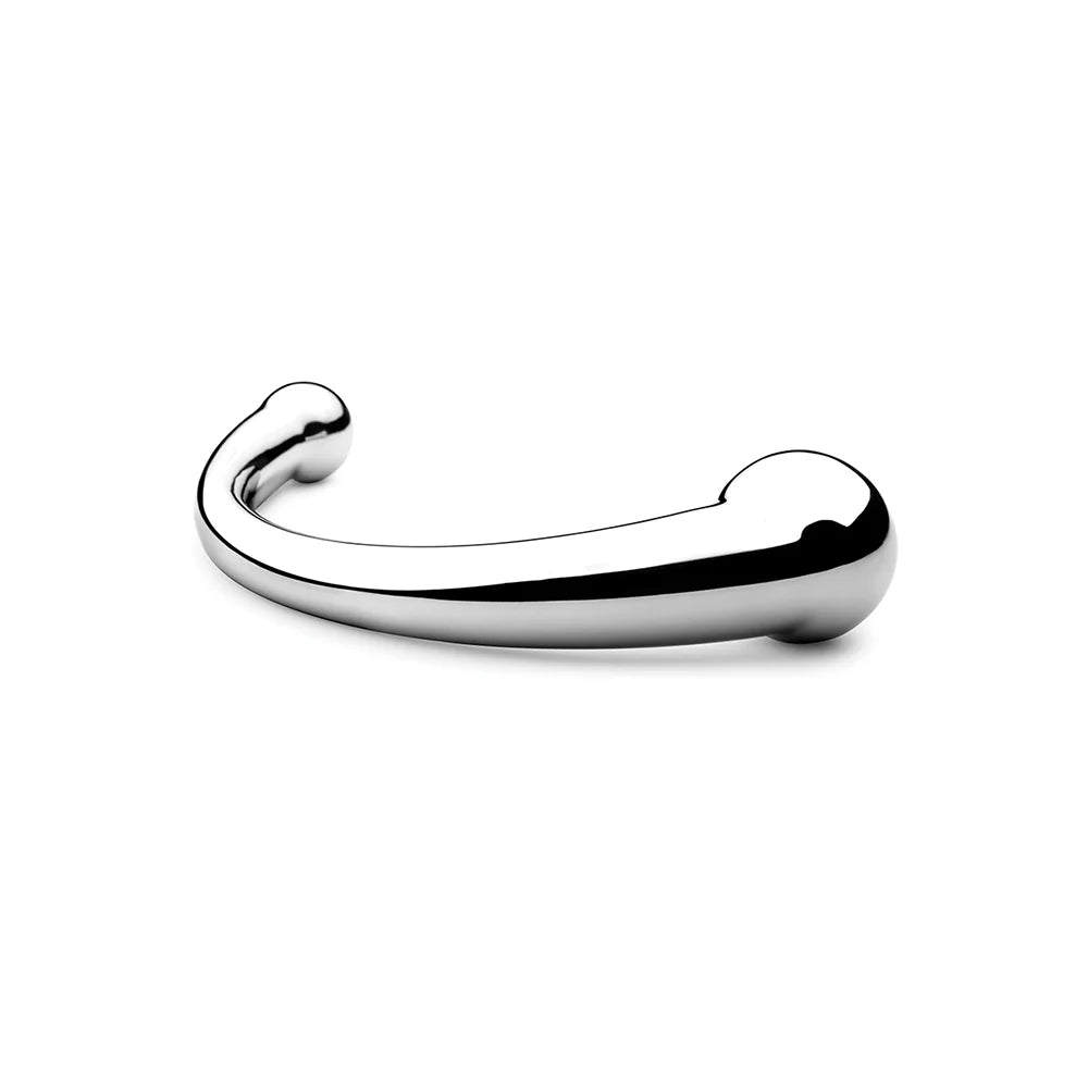 Njoy Pure Wand Curved Metal Dildo Anal Sex Toy Stainless Steel Prostate Massager  Metal Toys