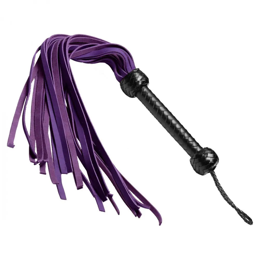 Nubuck Flogger BDSM Sex Flogger  Impact Play