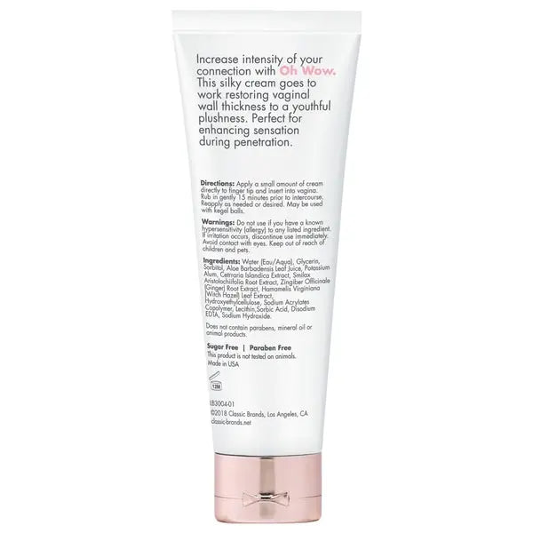 OH Wow Tightening Gel 1oz | 30mL  Lubes, Lotions and Accessories