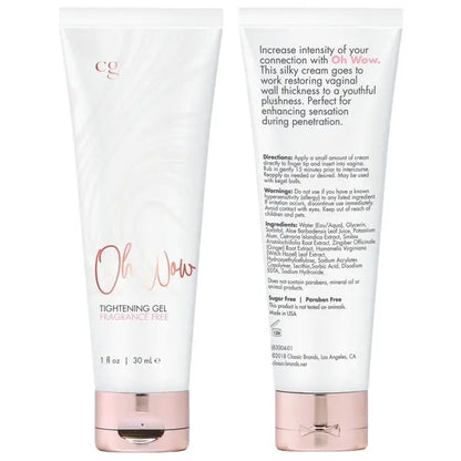 OH Wow Tightening Gel 1oz | 30mL  Lubes, Lotions and Accessories