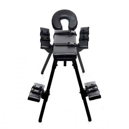 Obedience Extreme Bondage Bench with BDSM Restraint Straps  Dungeon Furniture and Accessories