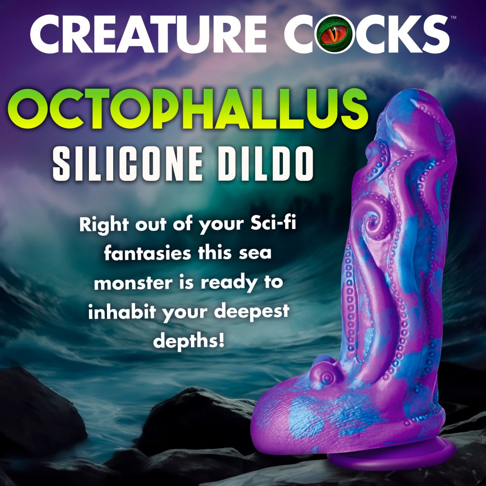 Octophallus Dildo Tentacle Monster Sex Toy Octopus Dildo  Fantasy Dildos