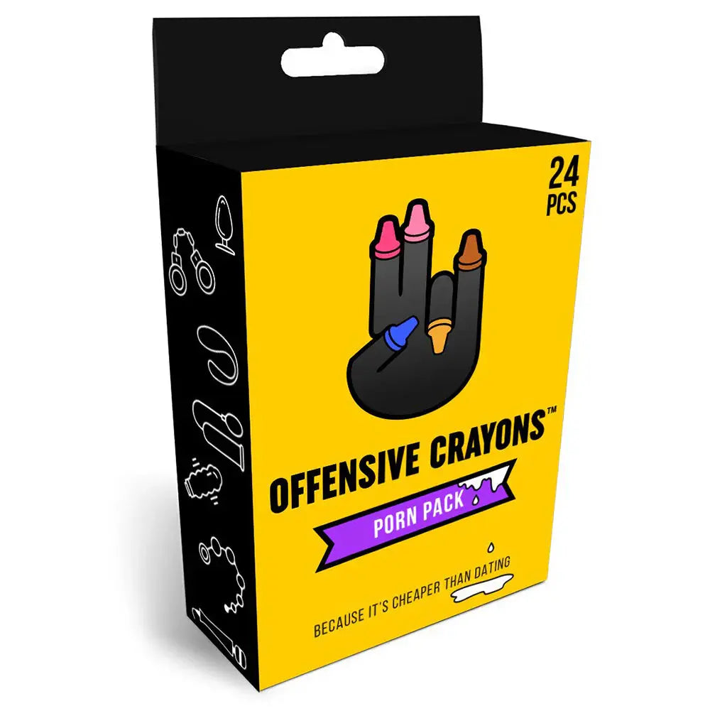 Offensive Crayons: Porn Pack Adult Gag Gift  Games - Adult Party Games