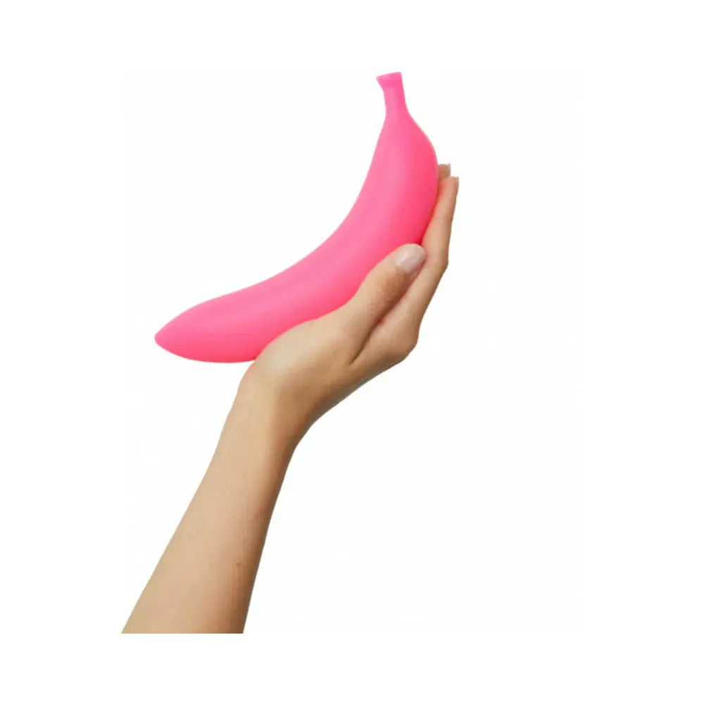 Oh Oui Silicone Banana Vibrator Sex Toy for women Pink  Clitoral Stimulators