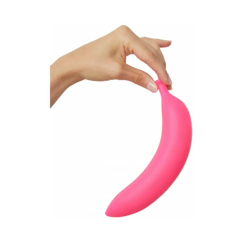 Oh Oui Silicone Banana Vibrator Sex Toy for women Pink  Clitoral Stimulators