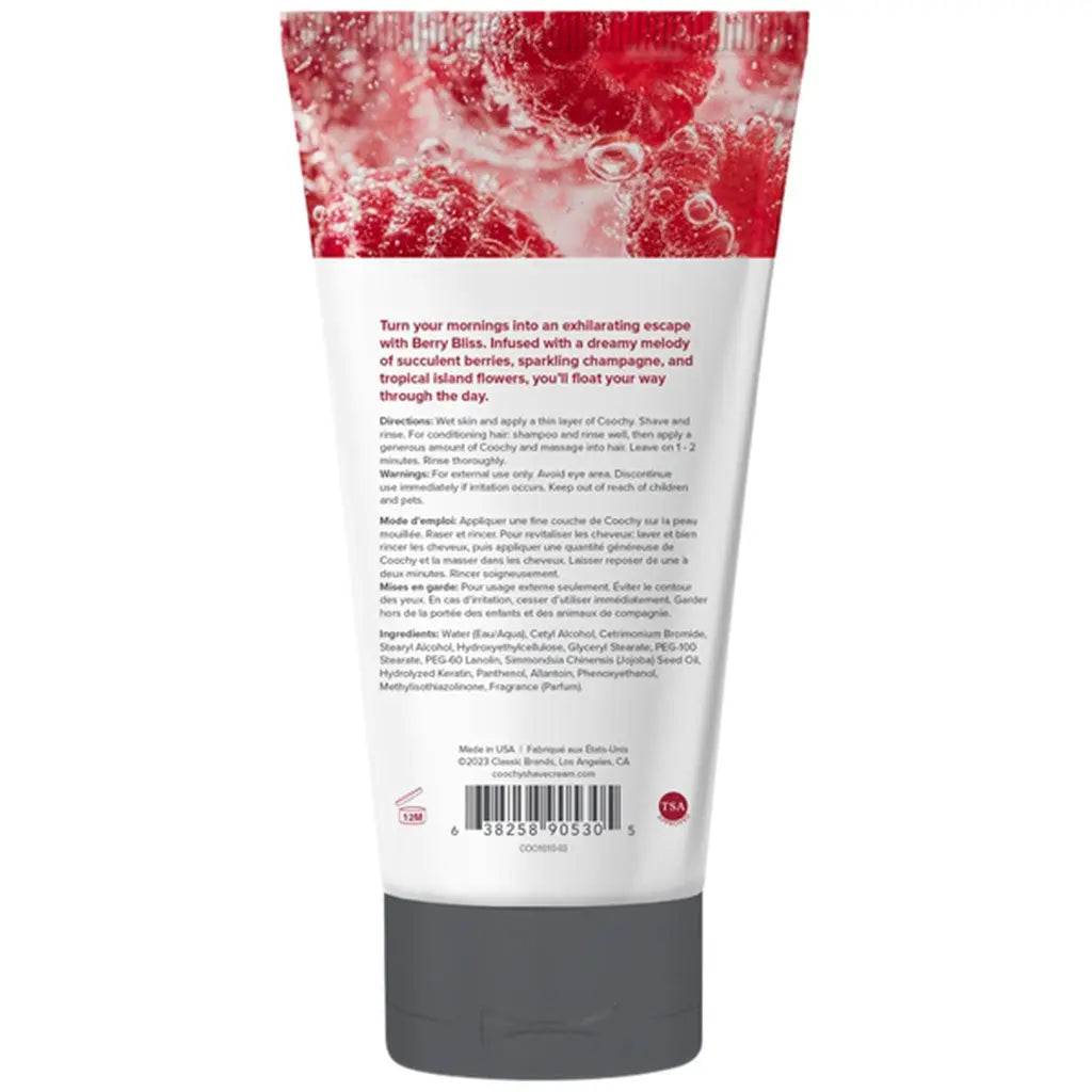 Oh So Smooth Shave Cream Berry Bliss 3.4oz | 100mL  Lubes, Lotions and Accessories