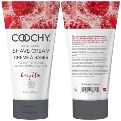 Oh So Smooth Shave Cream Berry Bliss 3.4oz | 100mL  Lubes, Lotions and Accessories