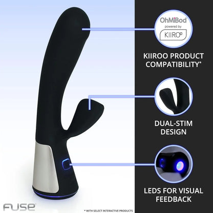 OhMiBod Fuse Bluetooth Rabbit Vibrator Sex Toy  Rabbit Vibrators