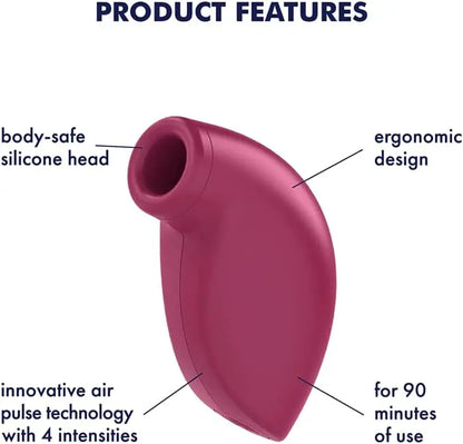 One Night Stand Single Use Clit Suction Sex Toy Vibrator - Purple  Suction Vibrators