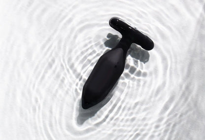 Onyx Vibrating Butt Plug Black  Anal