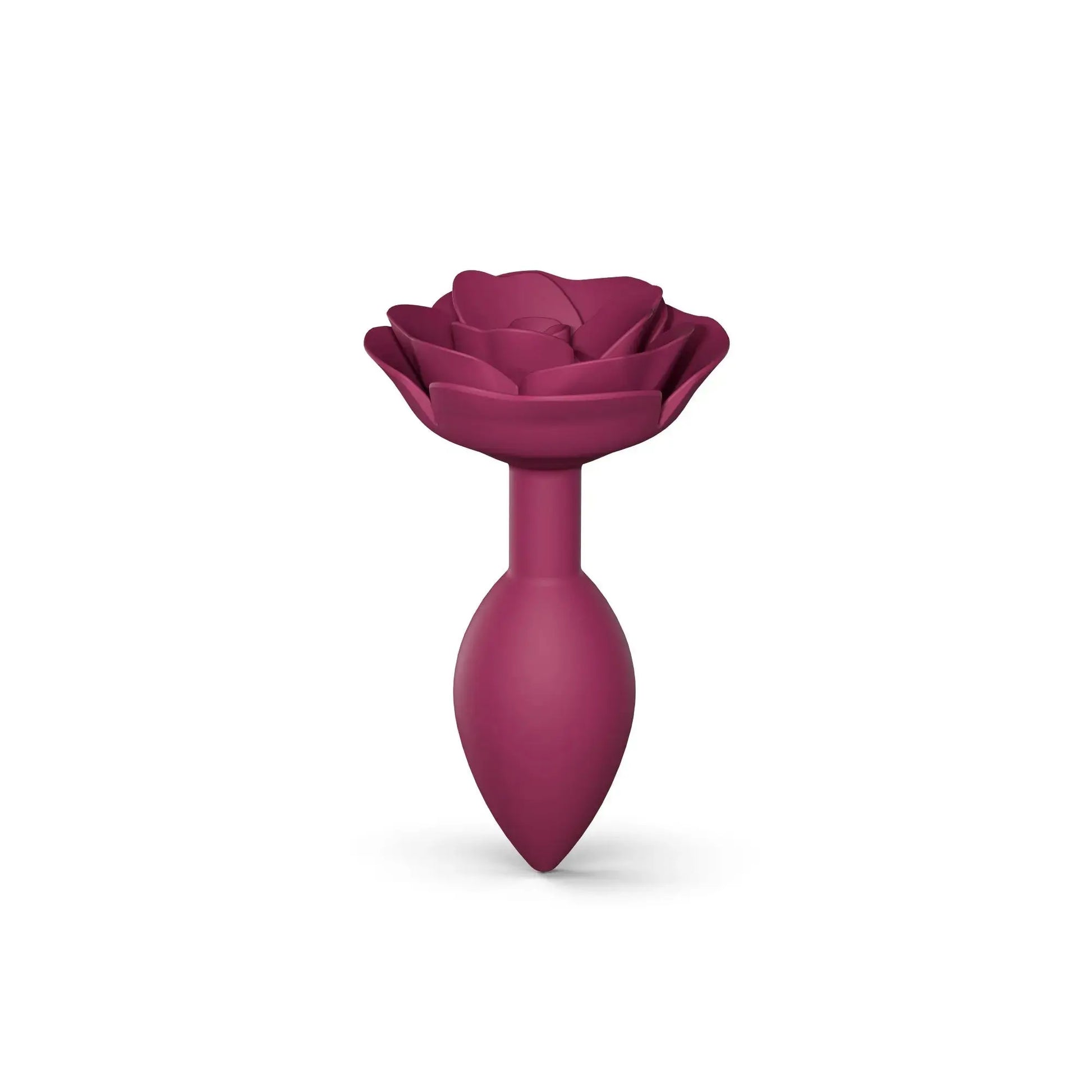 Open Roses Silicone Anal Plug Plum Star Medium  Anal Plug Sex Toy