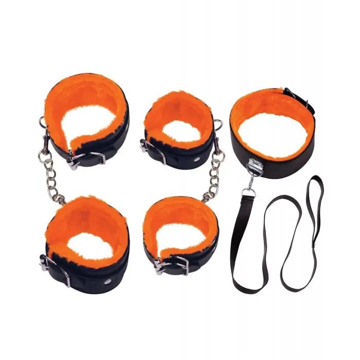 Orange Bondage Set Orange Is The New Black BDSM Kit | Restrain Yourself  Bondage Kits