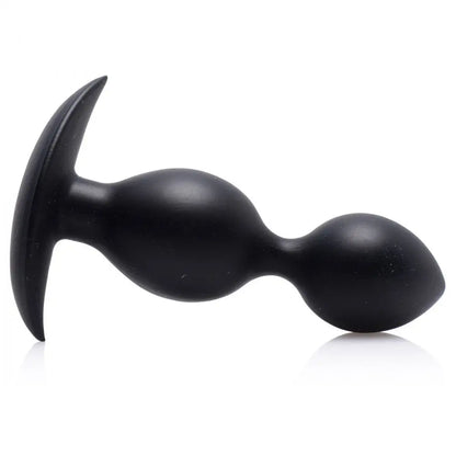 Orbs Steel Weighted Duotone Silicone Anal Plug  Anal Plug Sex Toy