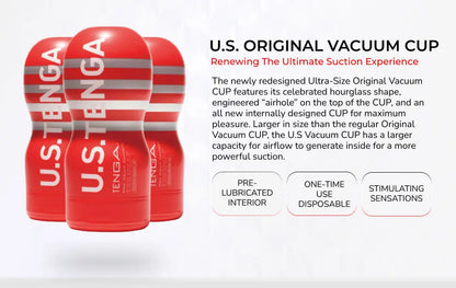 Original Vacuum Cup U.S.  Masturbators