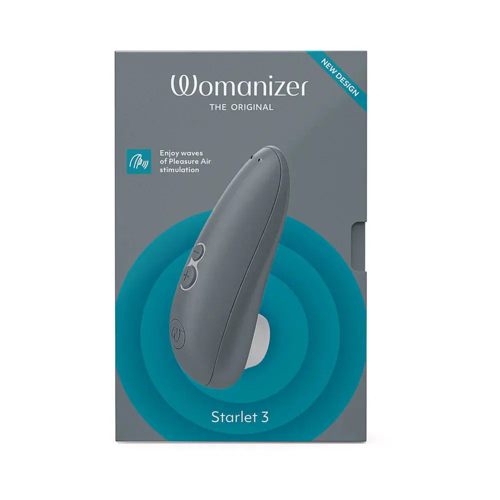 Original Womanizer Clitoral Stimulator Vibrator Sex Toy - Starlet 3 - Gray  Suction Vibrators