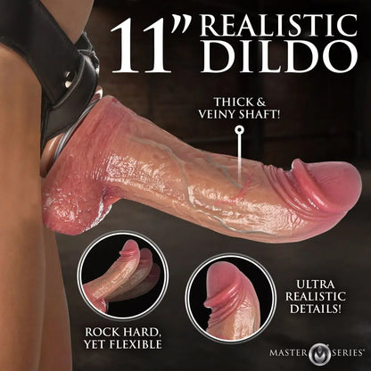 Oversized Silicone Strap-On Harness Kit with Detachable Dild  Strap-Ons and Harnesses