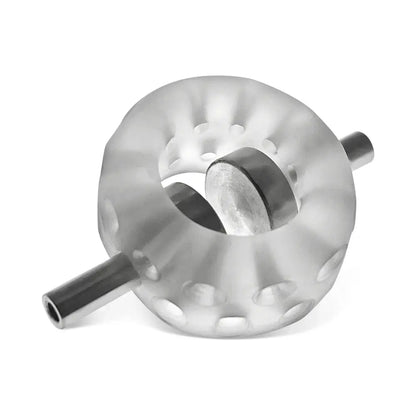 OxBalls Airballs Electro Air-Lite Electrosex Ballstretcher Clear Ice  E-Stim Penis Toy