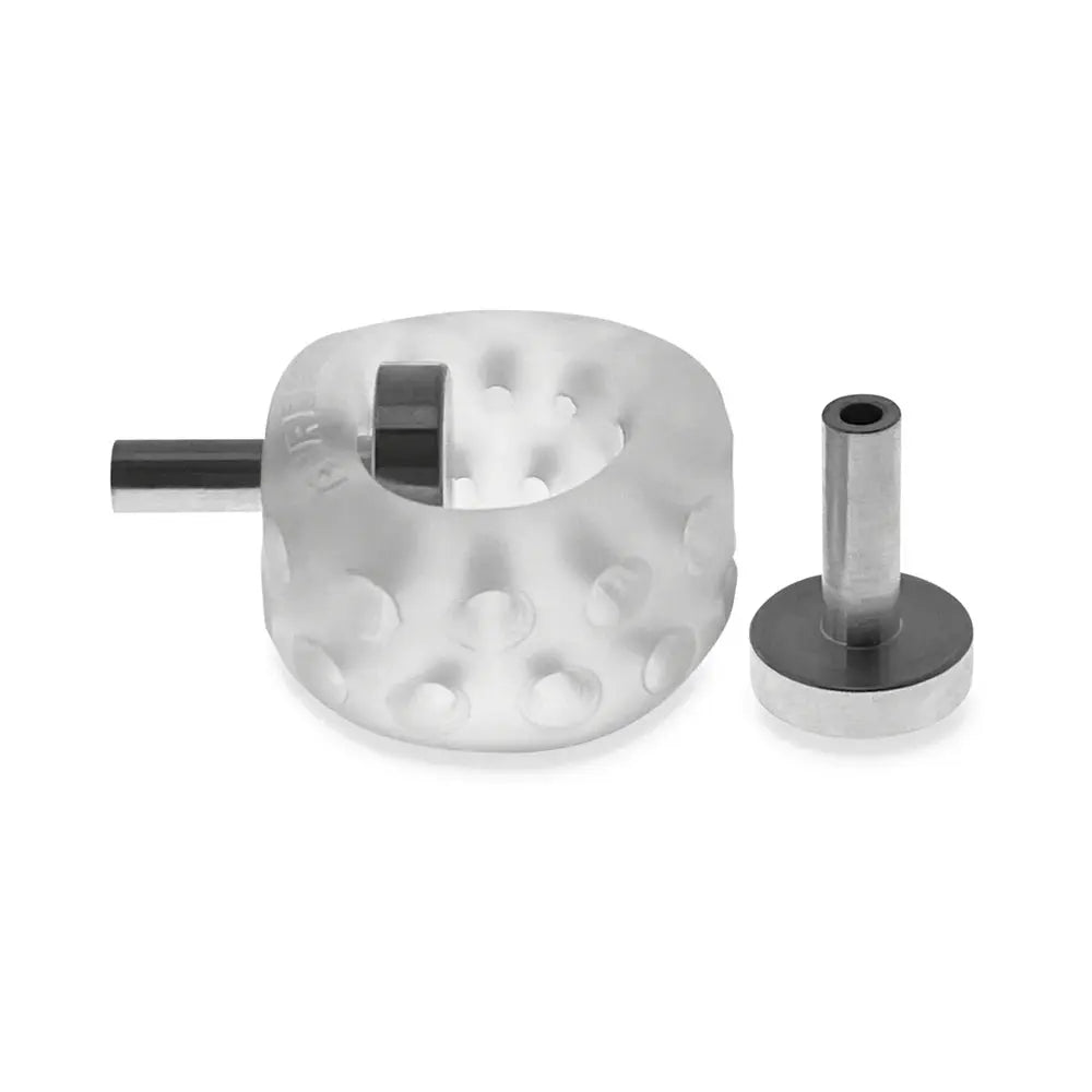 OxBalls Airballs Electro Air-Lite Electrosex Ballstretcher Clear Ice  E-Stim Penis Toy