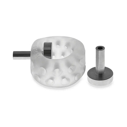 OxBalls Airballs Electro Air-Lite Electrosex Ballstretcher Clear Ice  E-Stim Penis Toy