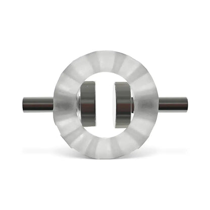 OxBalls Airballs Electro Air-Lite Electrosex Ballstretcher Clear Ice  E-Stim Penis Toy