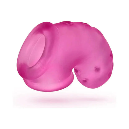 OxBalls Airlock Air-Lite Vented Chastity Pink Ice  Chastity
