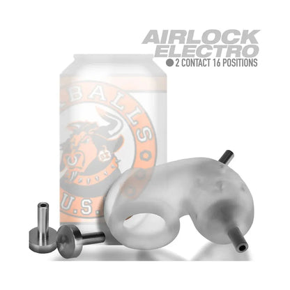 OxBalls Airlock Electrosex Chastity Air-Lite Vented Chastity  E-Stim Penis Toy