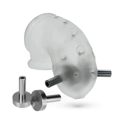 OxBalls Airlock Electrosex Chastity Air-Lite Vented Chastity  E-Stim Penis Toy