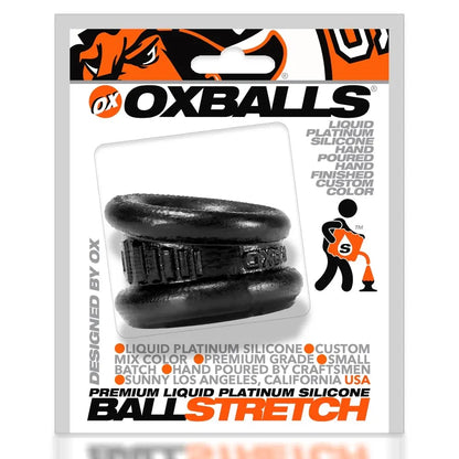 Oxballs NEO ANGLE, ballstretcher - BLACK  For Him