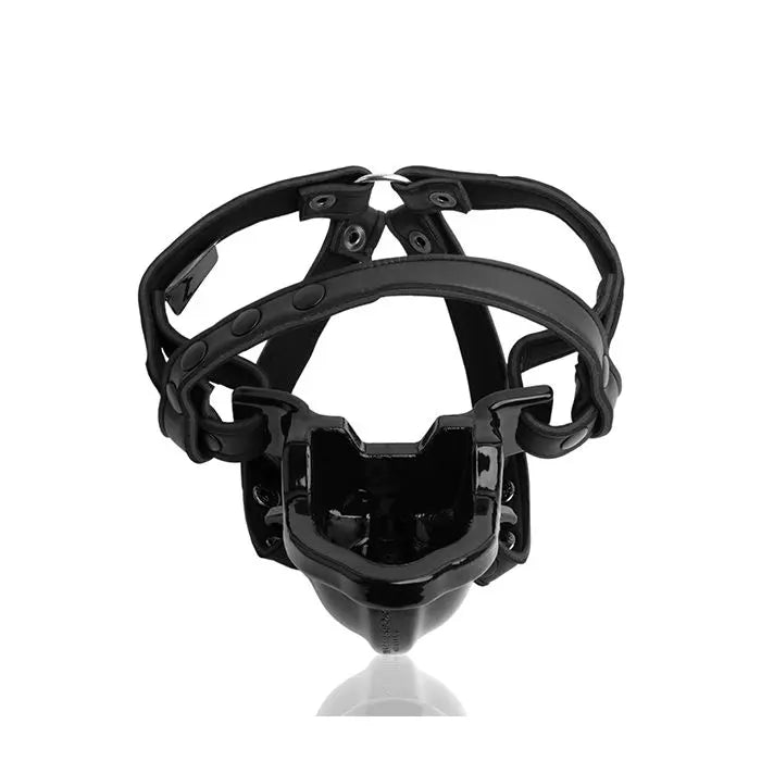 Oxballs Watersport Strap on Gag - BDSM Funnel Urinal Gag Black  Masks, Gags and Blindfolds