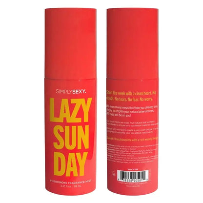 PHEROMONE BODY MIST - LAZY SUNDAY  - 3.35 floz | 99mL  Lubes, Lotions and Accessories