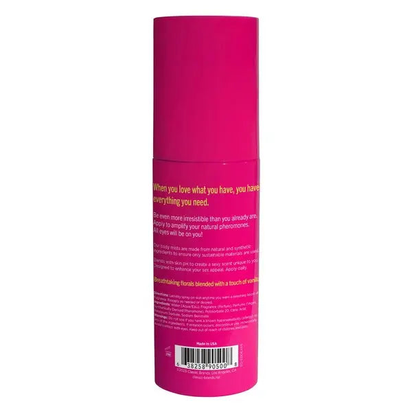 PHEROMONE BODY MIST - LOVE ALL OF  ME - 3.35 floz | 99mL  Lubes, Lotions and Accessories
