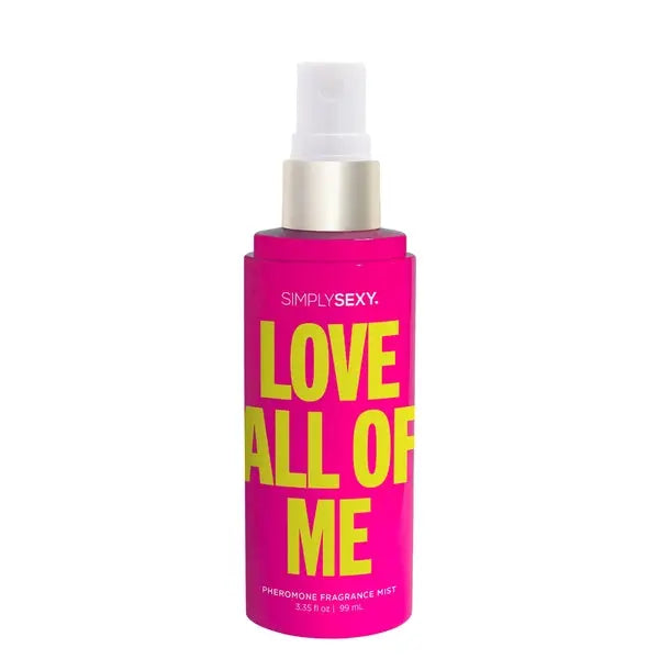 PHEROMONE BODY MIST - LOVE ALL OF  ME - 3.35 floz | 99mL  Lubes, Lotions and Accessories
