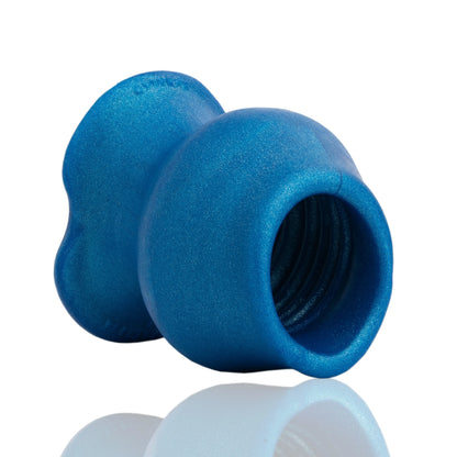PIG HOLE MORPH, hollow plug, BLUEBALLS METALLIC  For Him