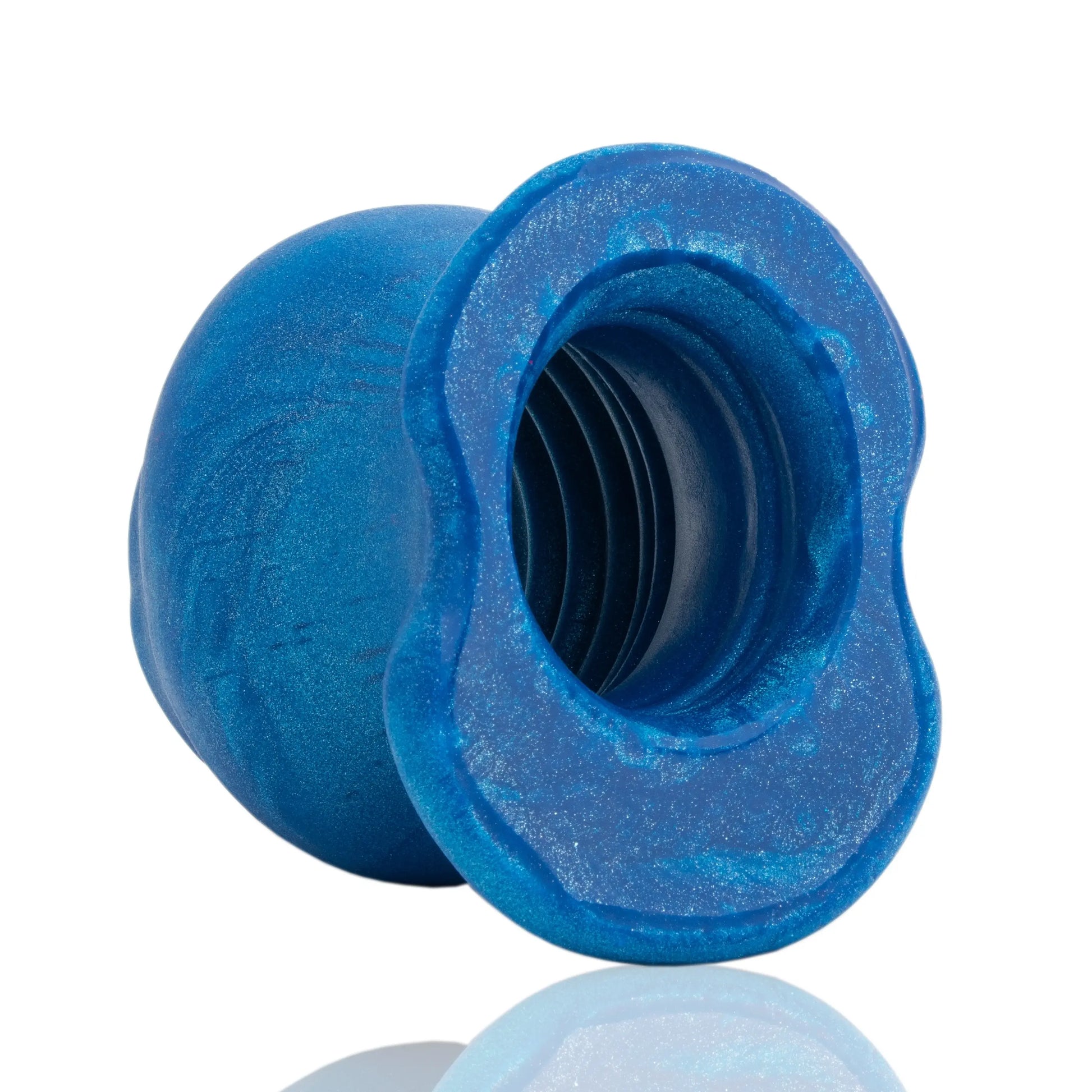 PIG HOLE MORPH, hollow plug, BLUEBALLS METALLIC  For Him