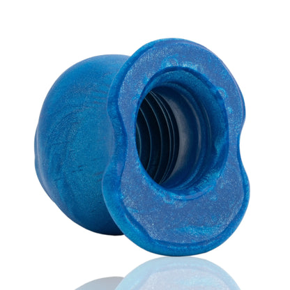PIG HOLE MORPH, hollow plug, BLUEBALLS METALLIC  For Him
