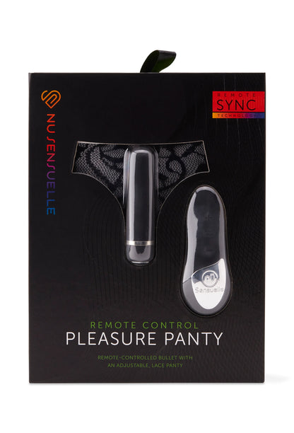 PLEASURE PANTY - BLACK  Vibrators