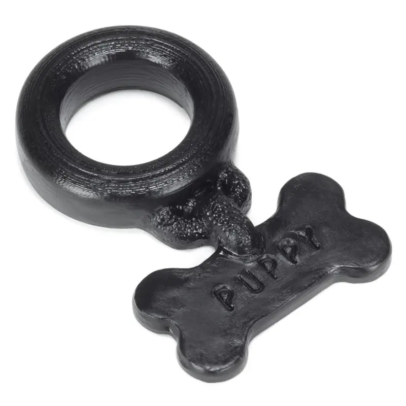 PUPPY, cockring, BLACK  BDSM Pet Play