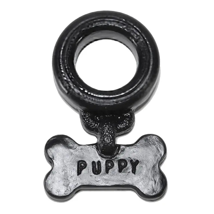 PUPPY, cockring, BLACK  BDSM Pet Play