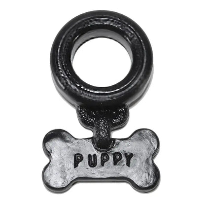PUPPY, cockring, BLACK  BDSM Pet Play
