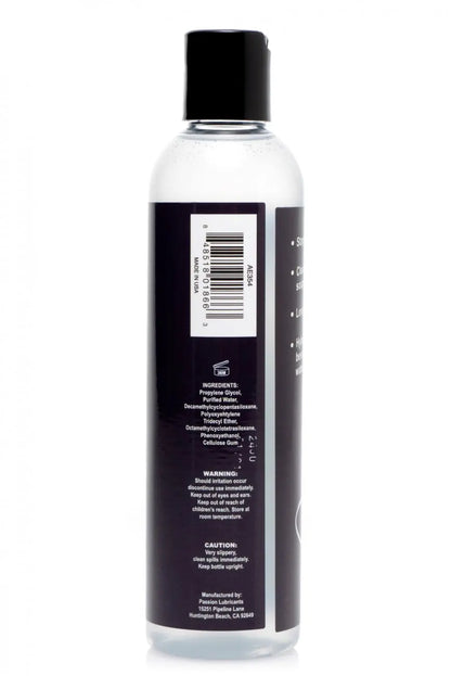 Passion Hybrid Lube Water and Silicone Blend Lubricant- 8 oz  Lubes, Lotions and Accessories